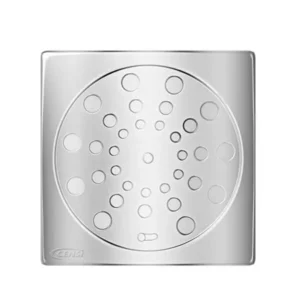 GRELHA INOX QUADRADA 150MM PARA CAIXA SIFONADA E R