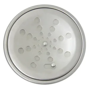 GRELHA INOX REDONDA 150MM PARA CAIXA SIFONADA E RA