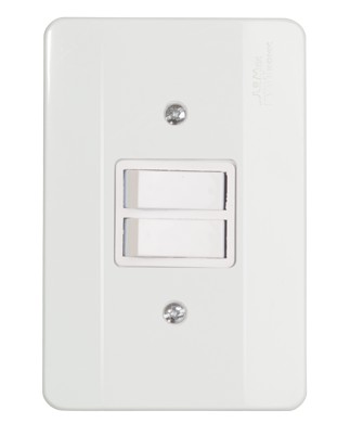 MEC EXT INTER.2TECLA SIMP BRANCO