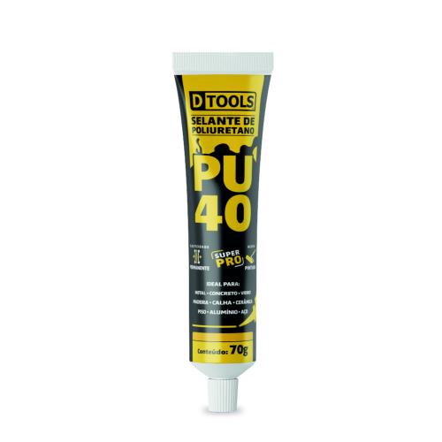SELANTE PU MULTIUSO BRANCO 70G DTOOLS