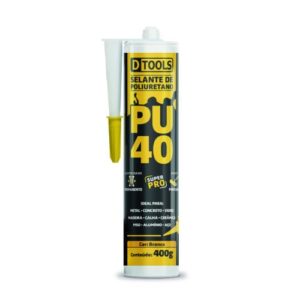 SELANTE PU 40 BRANCO 400G DTOOLS