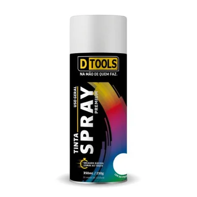SPRAY USO GERAL BRANCO FOSCO DTOOLS
