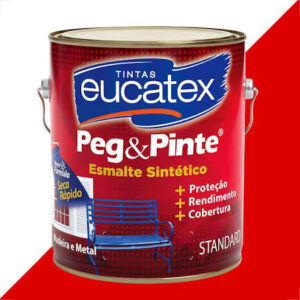 TINTA EUCALUX ESM. VERMELHO 1/16