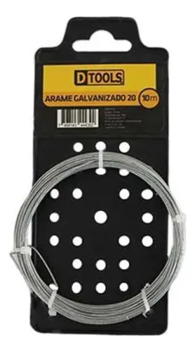 ARAME GALVANIZADO 20 CARTELA 10M DTOOLS