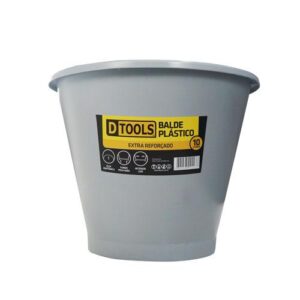BALDE PLASTICO EXTRA REFORC. 10L DTOOLS