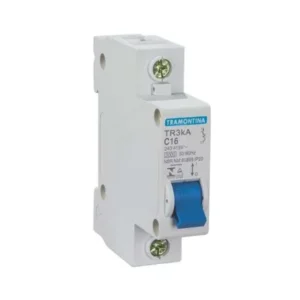 DISJUNTOR TRAMONTINA BRANCO 1 X 16A