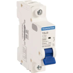 DISJUNTOR TRAMONTINA BRANCO 1 X 32A