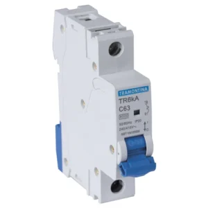 DISJUNTOR TRAMONTINA BRANCO 1 X 63A