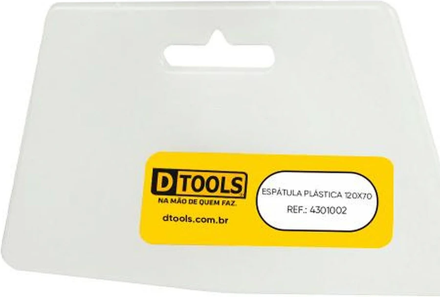 ESPATULA PLASTICA 120X70 DTOOLS