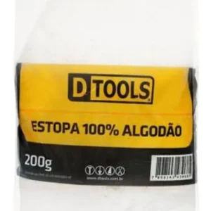ESTOPA 100% ALGODAO 200G DTOOLS