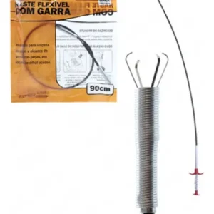 HASTE FLEXIVEL COM GARRA - 90CM