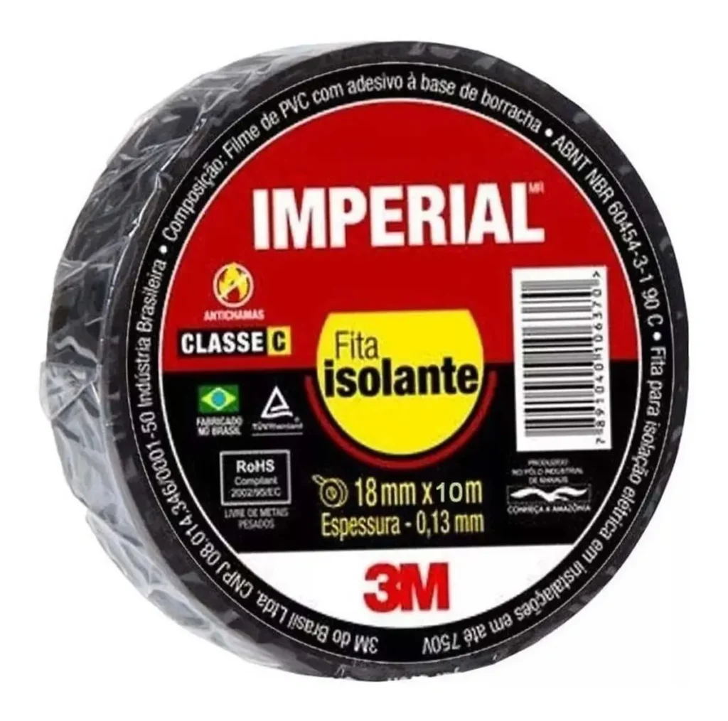 FITA ISOLANTE IMPERIAL 18MMX10M 3M
