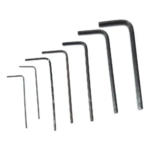 KIT DE CHAVES HEX PRETAS 6MM (5 PECAS)