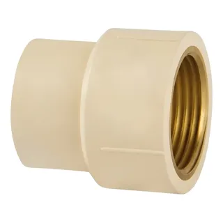 CPVC LUVA TRANS F/F DN22X25 CPVC X PVC