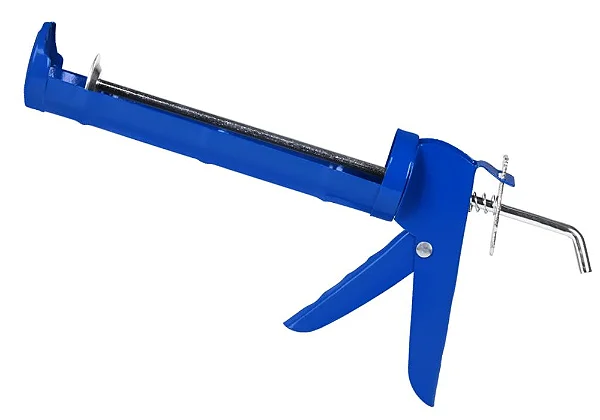 PISTOLA APLICADOR SILICONE PLASTICO - 13,5POL BEST