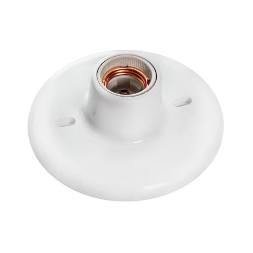 SOQUETE PLAFON BRANCO OPL