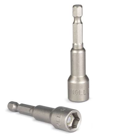 SOQUETE CANHAO MAGNETICO 13MM X 65MM 5PCS
