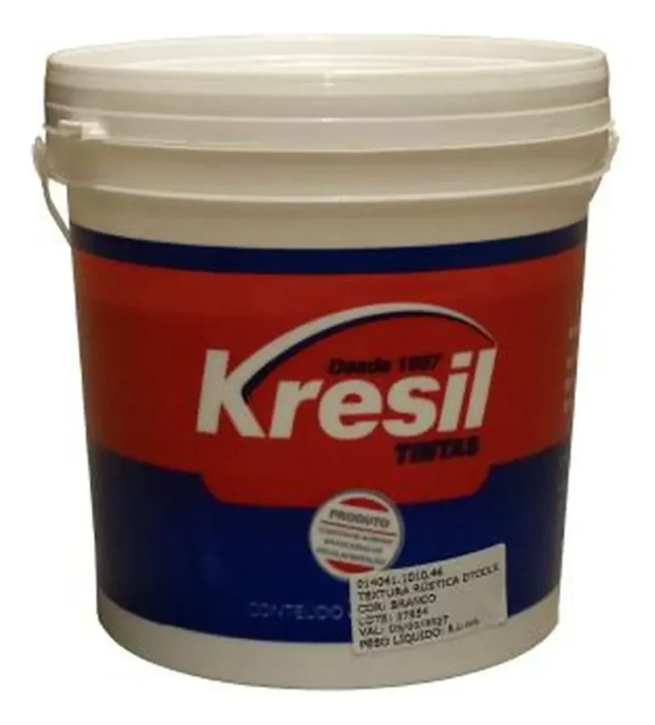 TEXTURA RUSTICA BALDE - 25KG KRESIL